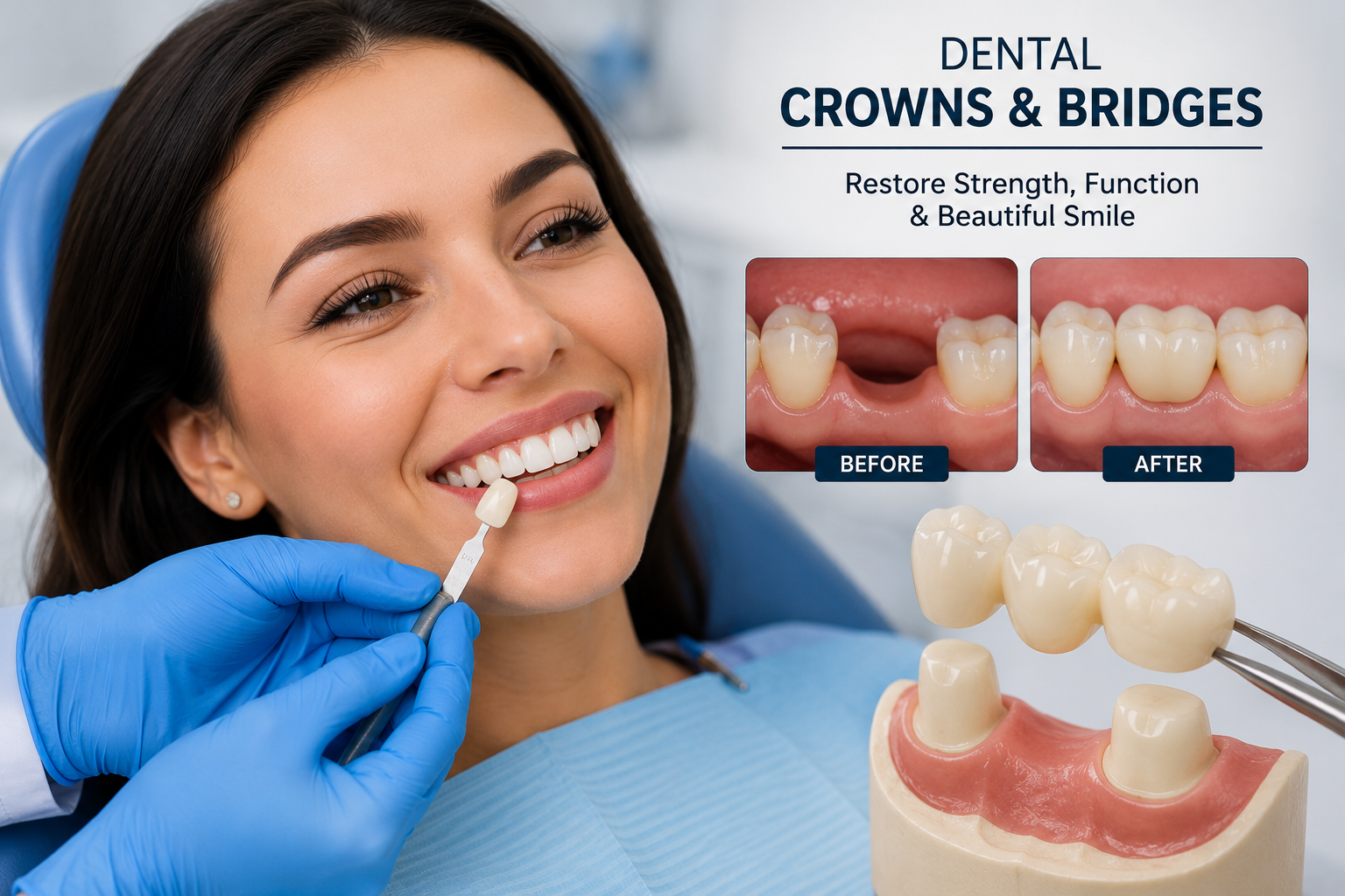 Dental Crowns & Bridges